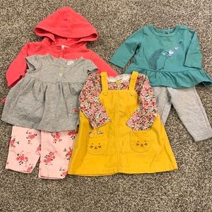 Carter’s 3mo Baby Girl Outfits